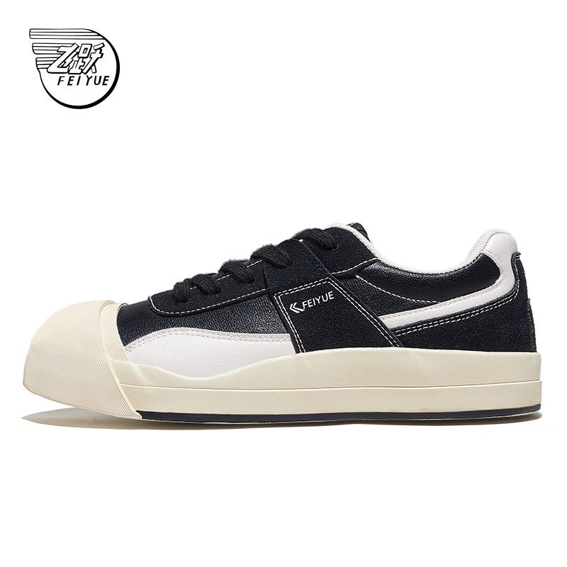 feiyue/飞跃大头鞋女鞋2024秋季新款复古百搭休闲鞋时尚板