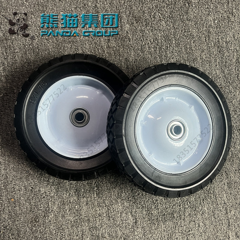 熊猫高压消毒清洗机车轮子推车滚轮凹凸底脚原装PS-M725维修配件