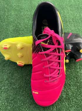 专柜正品PUMA彪马EVOPOWER力量型长钉1.3鸳鸯FG高端男足子球鞋