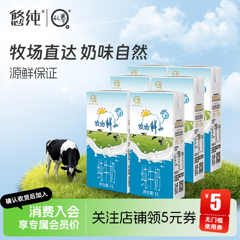 纯牛奶大盒装咖啡奶茶伴侣