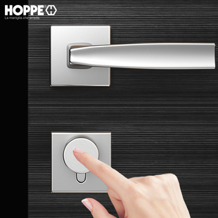 德国原装 进口HOPPE好博门锁室内卧室门把手1558磁吸静音