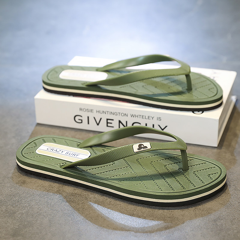 人字拖男夏季外穿2025新款潮牌软底沙滩凉拖男士外出越南夹脚拖鞋,流行男鞋,人字拖,淘宝优惠券,粉丝福利购,淘宝优惠卷