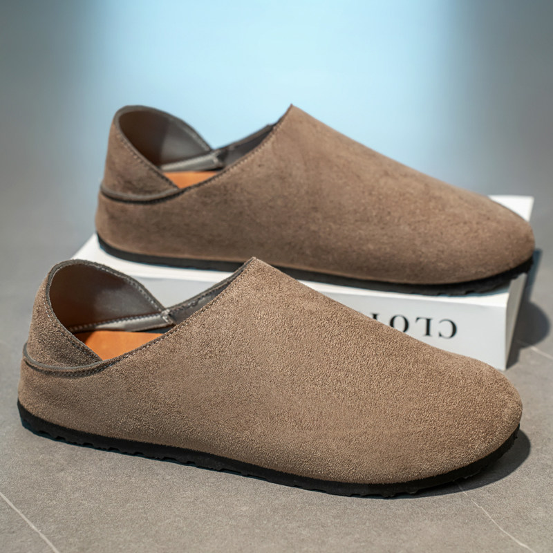 勃肯鞋男士春季大头运动休闲低帮乐福鞋一脚蹬轻便软底开车豆豆鞋,流行男鞋,单鞋,淘宝优惠券,粉丝福利购,淘宝优惠卷