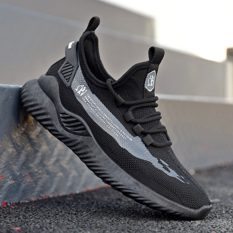 2024 새로운 가을 겨울 통기성 남성 신발 메쉬 스포츠 레저 러닝 메쉬 신발 내마 모성 노동 보호 작업 다목적 유행 신발