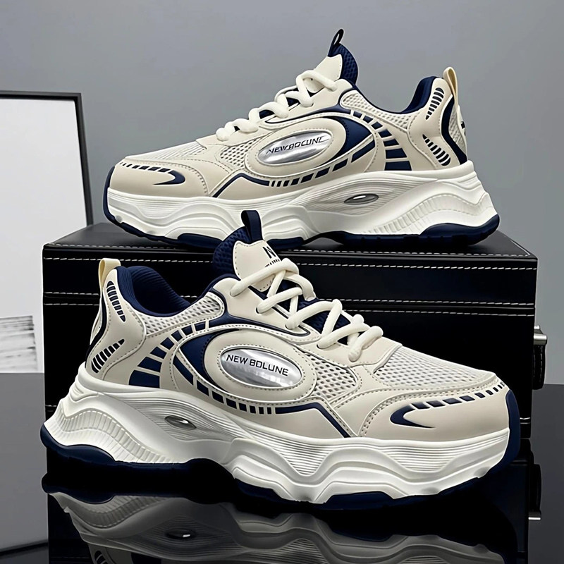 网红爆款男鞋春季新款欧洲站防滑跑步运动潮流百搭休闲增高老爹鞋,流行男鞋,时尚休闲鞋,淘宝优惠券,粉丝福利购,淘宝优惠卷