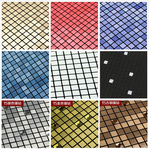 Европейская алюминиевая пластиковая доска металлическая керамическая мозаика