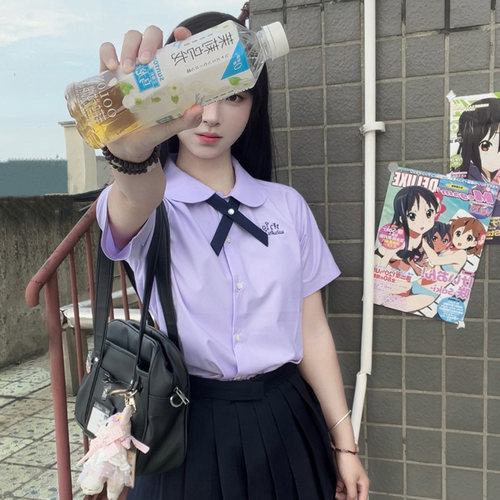 心脏地震泰式短袖衬衫JK制服套装
