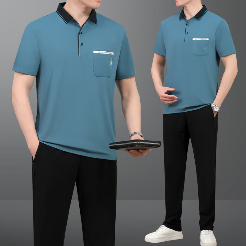 凯衣斯克中年短袖夏季运动服