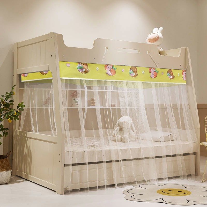 加密防尘双人床蚊帐1.2双层床1.5梯形家用高低床儿童双层床免安装,床上用品,蚊帐,淘宝优惠券,粉丝福利购,淘宝优惠卷
