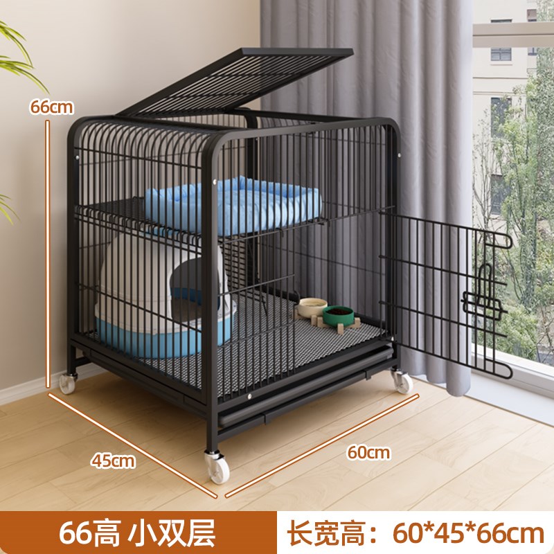 猫笼子家用室内猫笼超大自由空间猫别墅一室一厅一卫养猫专用笼子