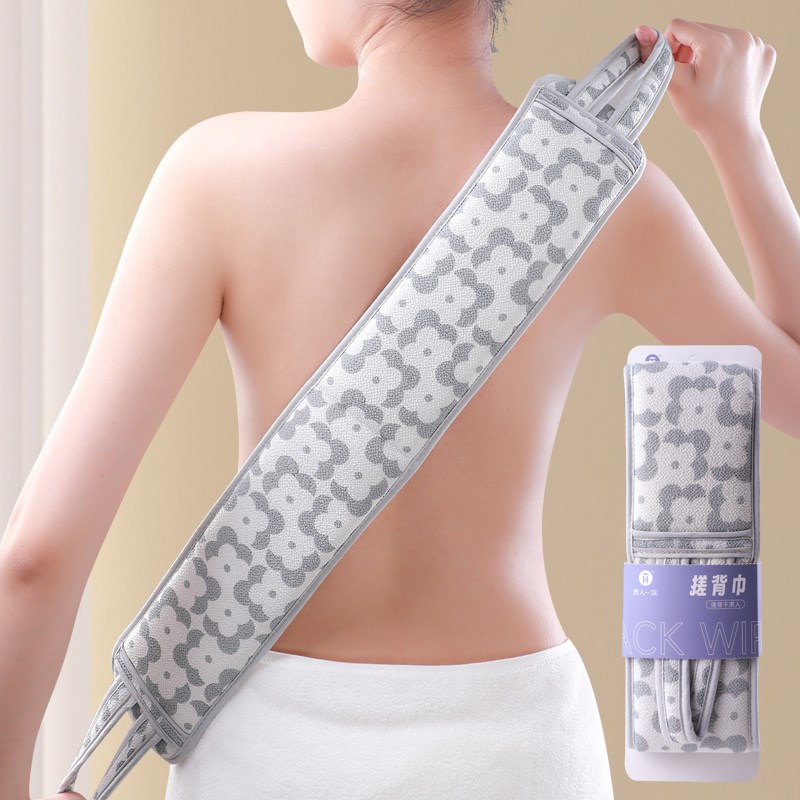 搓澡巾双面强力搓背巾拉背条男女擦背去污搓泥神器长条后背洗澡巾