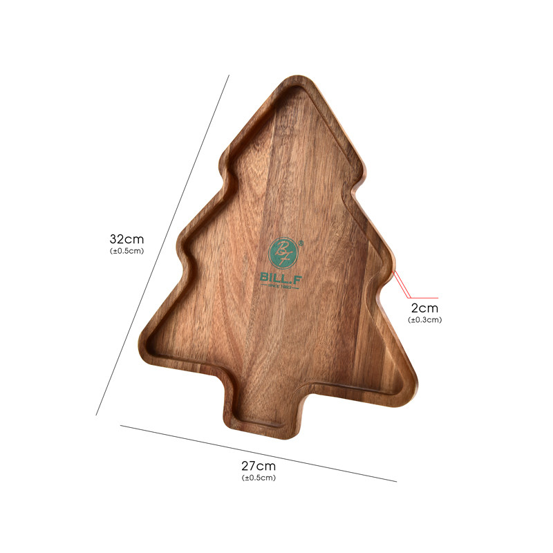 牛排餐盘木质家用木盘耶诞树西餐披萨托盘大号野餐露营可携式相思,餐饮具,餐用托盘,淘宝优惠券,粉丝福利购,淘宝优惠卷