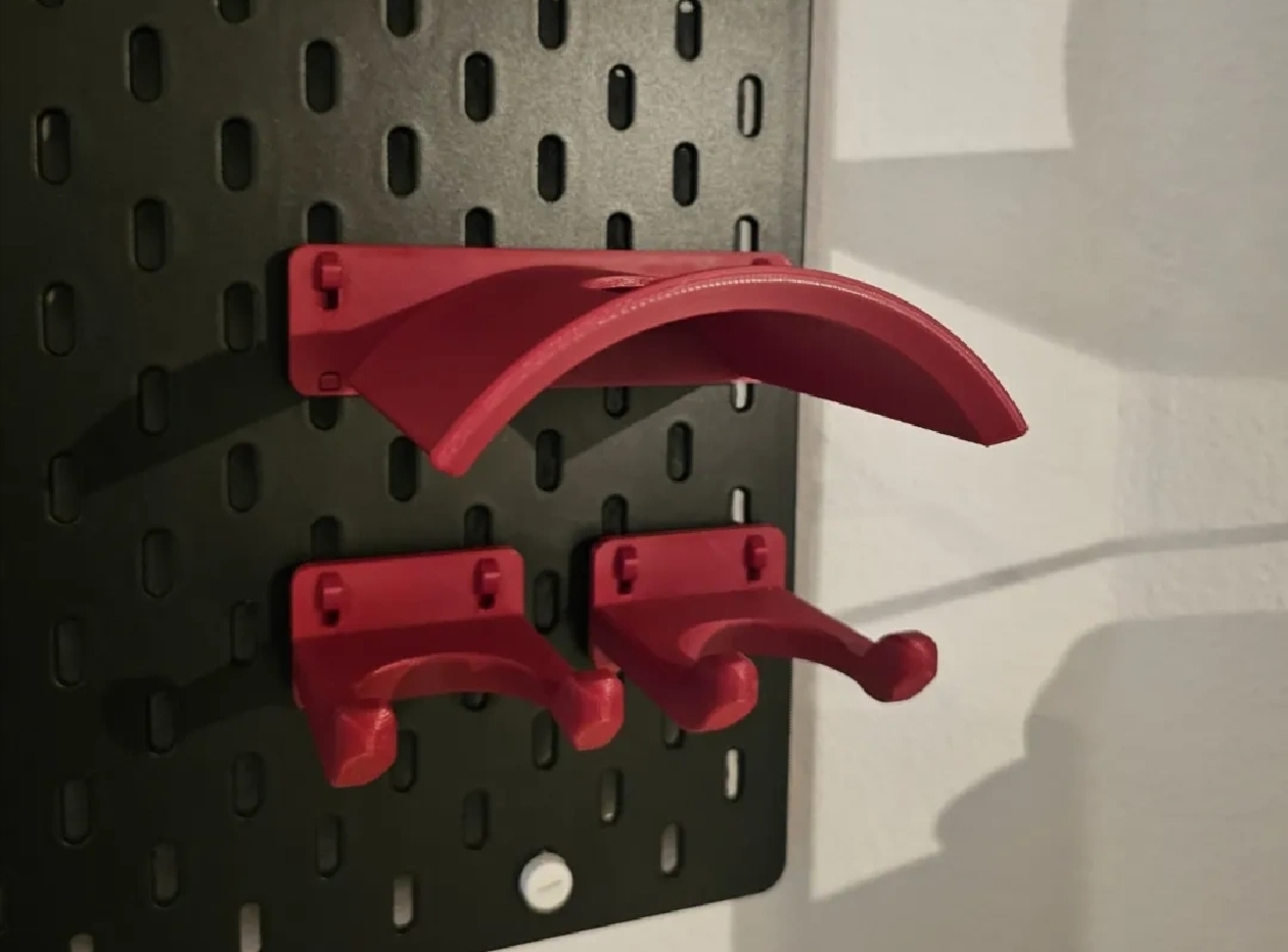 适用宜家SKADIS斯考迪斯 宜家洞洞板 Quest 3-3S和控制器支架