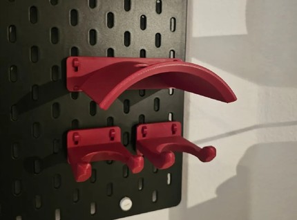 适用宜家SKADIS斯考迪斯 宜家洞洞板 Quest 3-3S和控制器支架