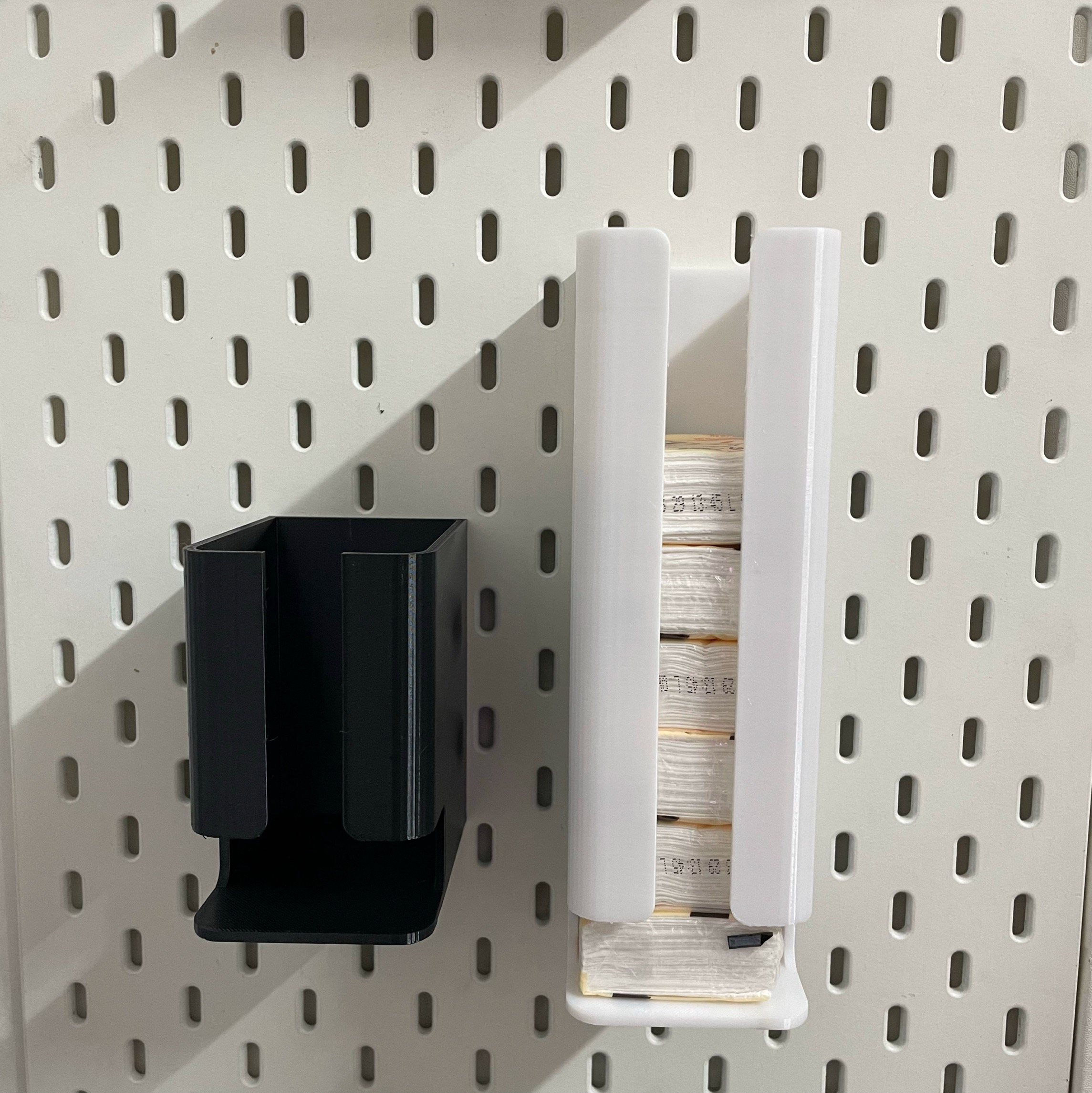 适用于宜家SKADIS 斯考迪斯 宜家洞洞板配件 小型纸巾包装盒