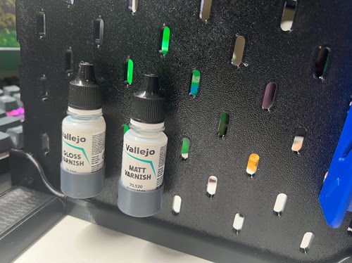 适用宜家SKADIS斯考迪斯 宜家洞洞配件 vallejo小瓶支架（单个）