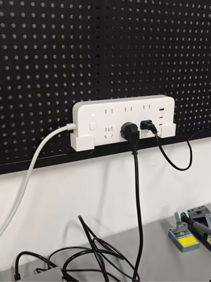 适用五金少女金属圆孔洞洞板配件小米米家插座插排支架