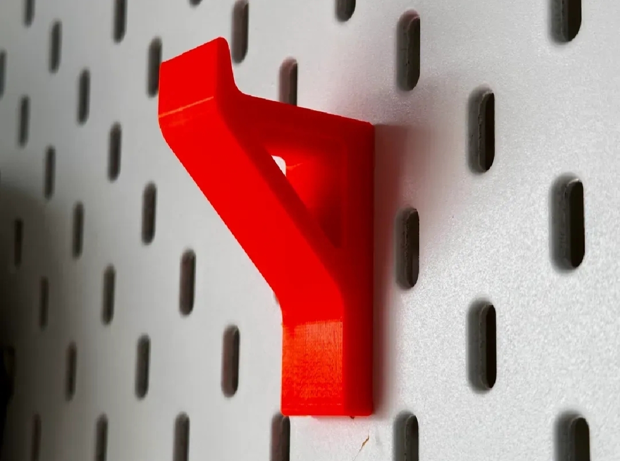 适用宜家SKADIS斯考迪斯 洞洞板配件 Skadis自行车头盔挂钩