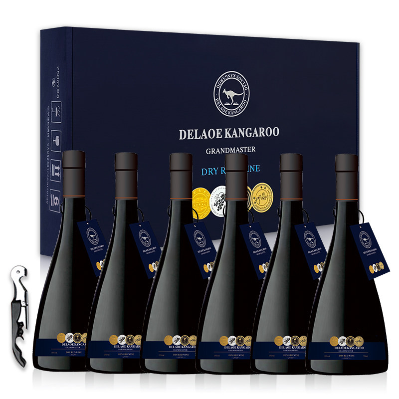 澳大利亚进口红酒德澳袋鼠庄主大师15度干红葡萄酒,酒类,干红静态葡萄酒,淘宝优惠券,粉丝福利购,淘宝优惠卷