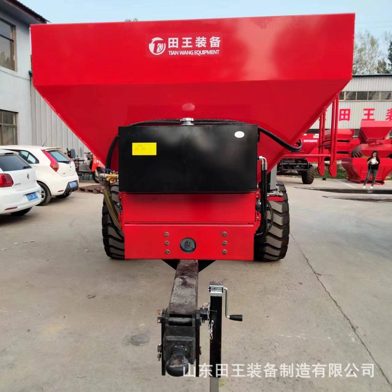 拖拉机牵引8方大型撒粪车鸡鸭鹅粪便抛粪车厩肥有机肥抛肥车