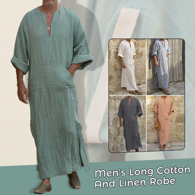 long robe shirt men new short sleeve kaftan thobe 长袍衬衫男