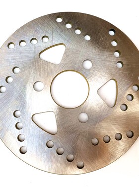 适用铃木VF100E/HJ100T-8C/VS/HJ125T-22/A踏板车前刹车盘碟刹盘