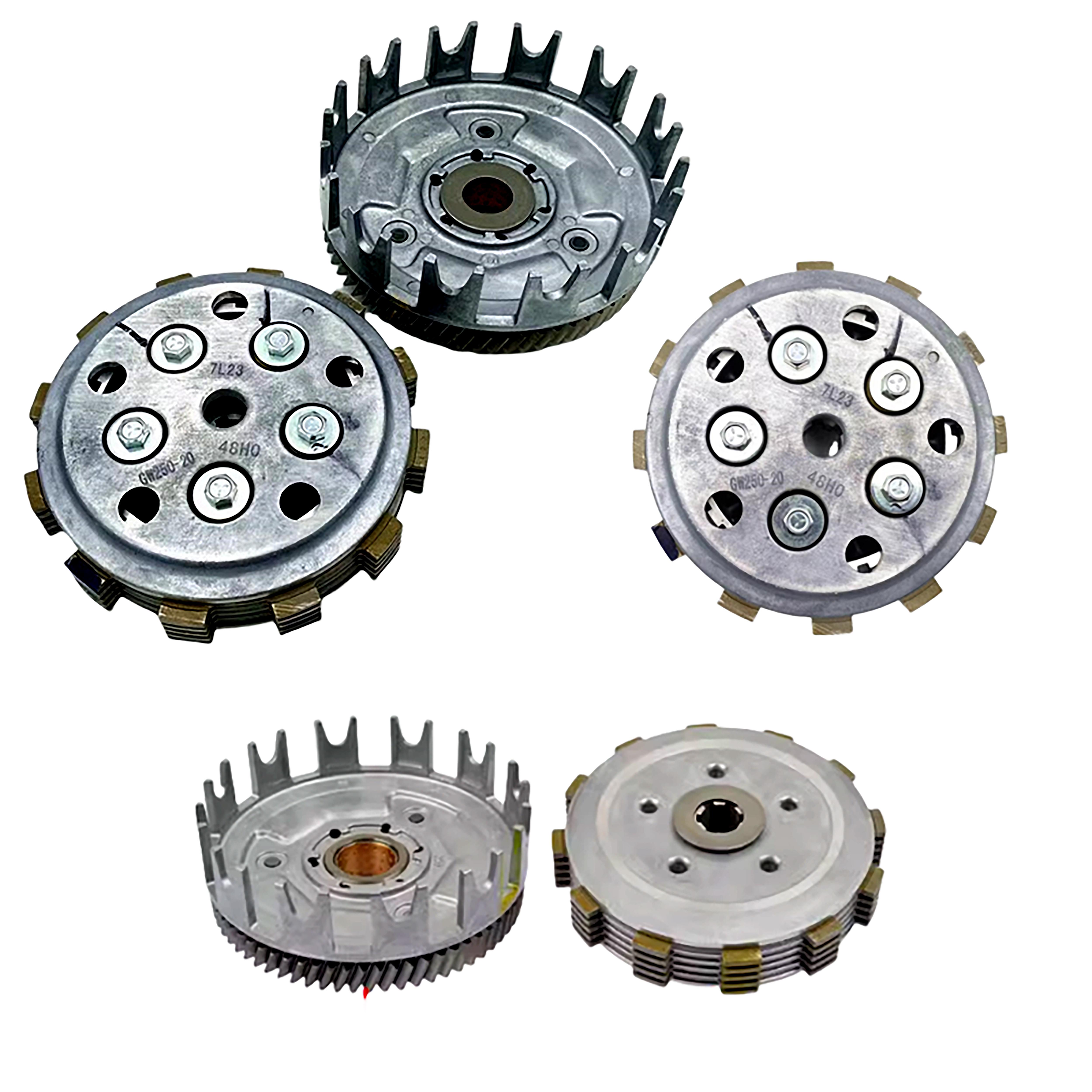 250铃木离合器摩擦片大小鼓小古