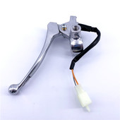 A天龙星UA125T 适用新海王星UA125T 3左镜座支座后刹车手把柄角