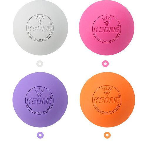 橡胶筋膜按摩球棍网球长曲棍球lacrosse massage ball