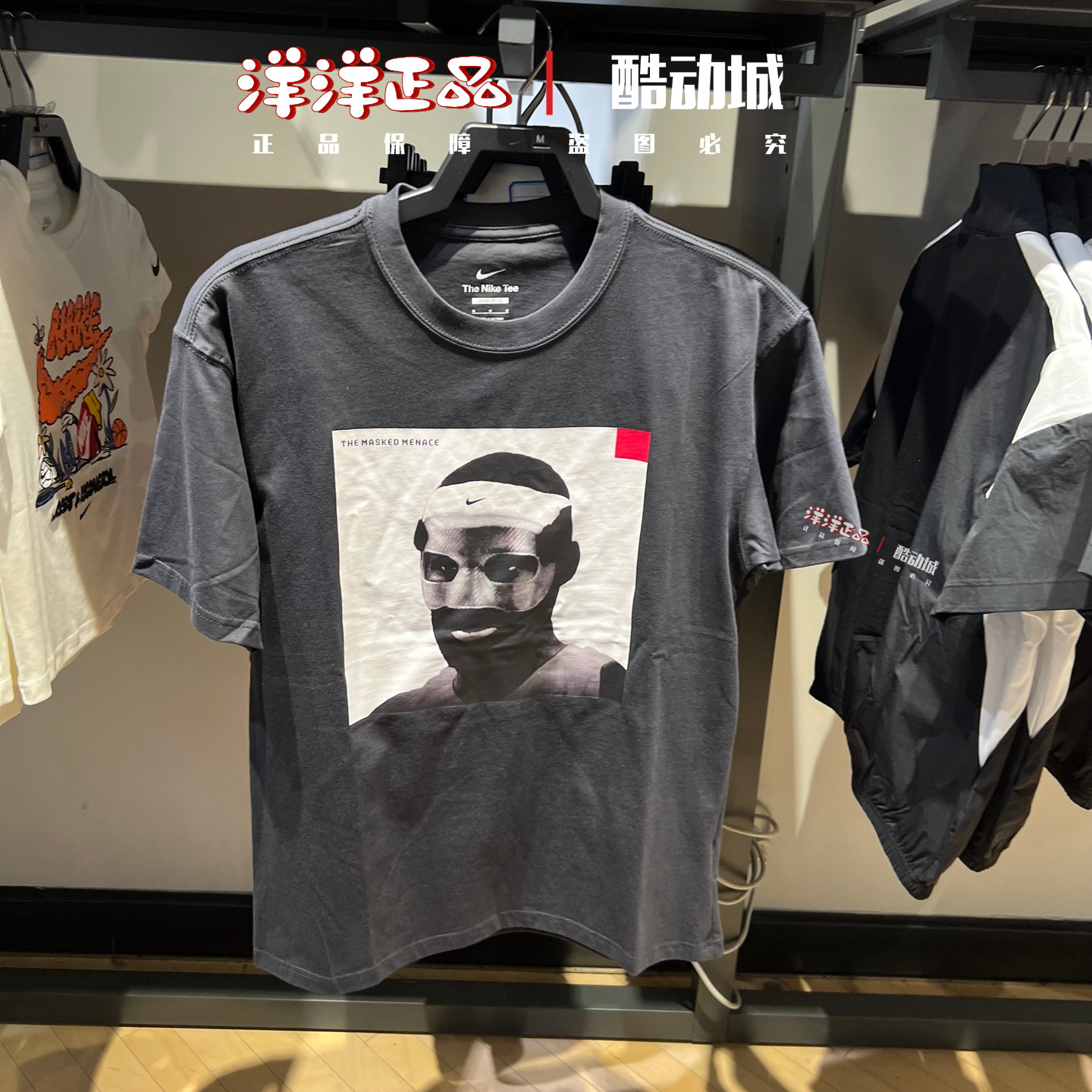 正品耐克短袖26年夏季男子圆领纯棉透气詹姆斯运动休闲T恤 IH8565