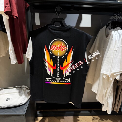 Nike耐克男秋季运动休闲无袖背心