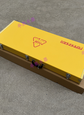 Fernandes费尔南德斯 MG专用黄色琴盒 Burny Hide内侧贴合琴箱