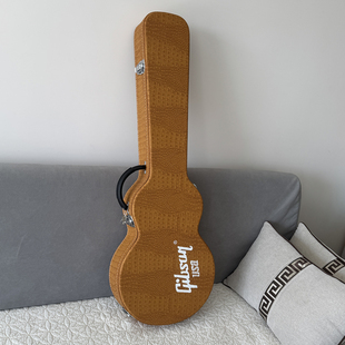 工厂直销 Gibson吉普森Les Paul电吉他专用琴盒 LP高档鳄鱼纹琴箱