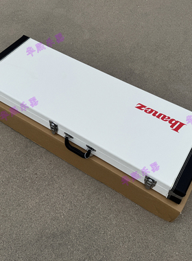 Ibanez依班娜电吉他ST型通用高档琴盒 高雅白色琴箱 带锁吉他盒