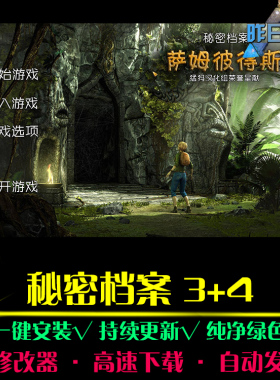 秘密档案3/4大鱼AVG冒险解密恐怖探索推理悬疑PC电脑单机游戏合集