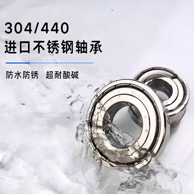 进口防水防锈304不锈钢轴承6307 6308 6309 6310 6311 6312 6313Z