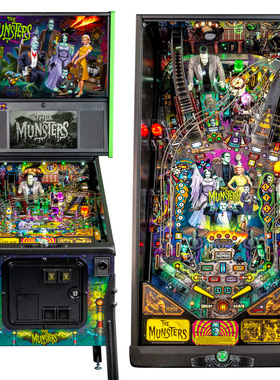 THE MUNSTERS Pinball 明斯特一家弹珠机 Stern 美国进口 弹珠台