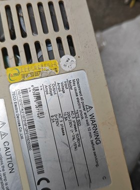 东元伺服驱动 TSTE20C，  TSTE30C各有两台，实议价产品