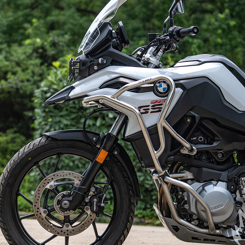 S-WOLF适用于BMW F750/850GS 上下护杠保险杠 匹配原车下护杠改装