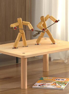【热销】六年级竹节人对战玩具
