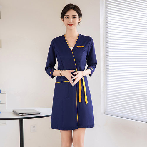 美容院工作服舒适柔软显瘦修身
