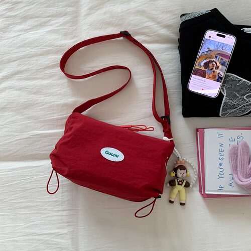 轻便尼龙布小包包女单肩斜挎包