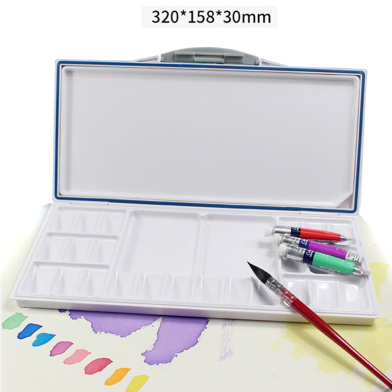 硬盖便携大容量折叠式专用调色盒