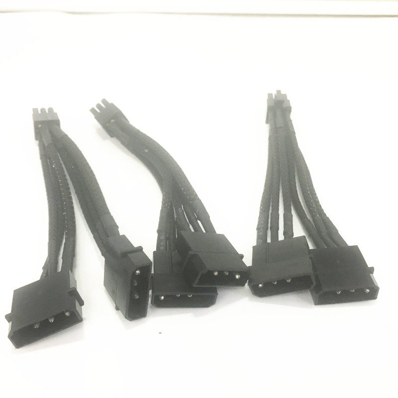 COMPUTER HOST INTERFACE: D-PORT LARGE 4P TO GRAPHICS CARD 6PIN POWER SUPPLY POWER SUPPLY ADAPTER HEAD CONNECTION CABLE MODULE