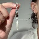 小众手工耳坠耳饰耳环 一片羽毛轻轻飘落 ouswa原创 随着心意