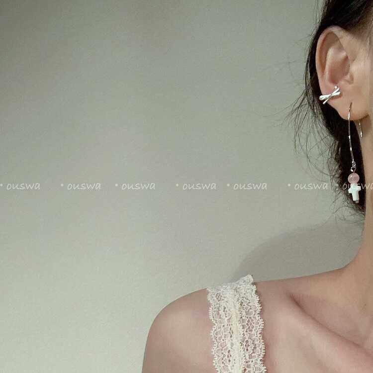 贝壳十字架耳钩ouswa少女