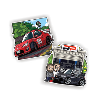 Type 定制贴纸适用于toyota CIVIC R车图案定制订做7414