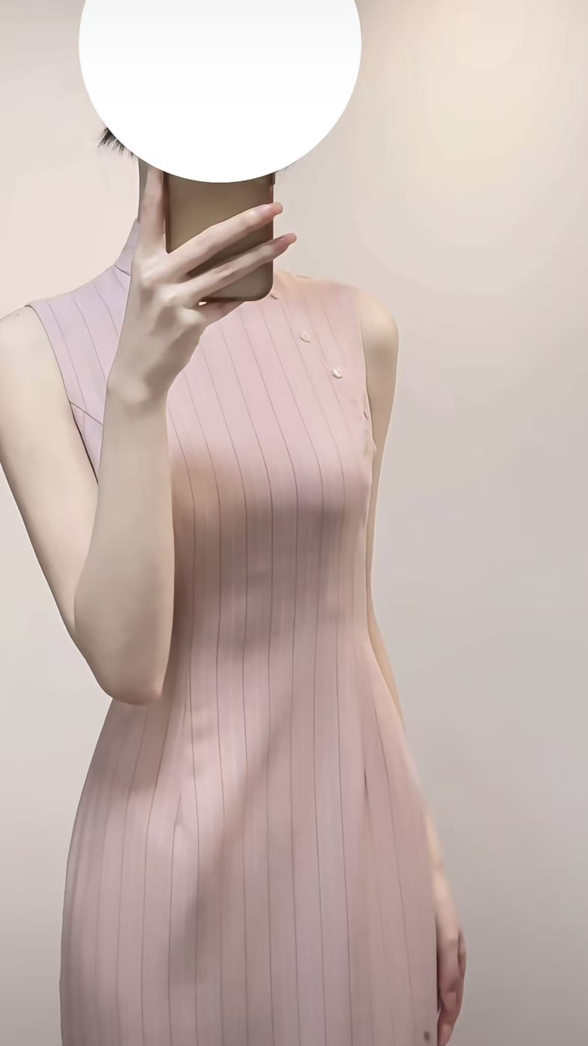 芷汀「婉婉」新中式无袖改良长款旗袍国风连衣裙 短款外套 两件套