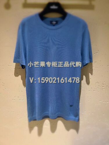 DANIEL HECHTER丹尼爱特2024正品春夏男装短袖针织上衣DN22660