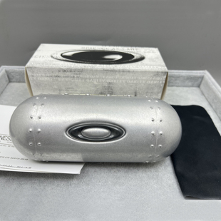 原装 超轻铝制O记胶囊太阳眼镜盒光学近视眼镜盒复古风抗压运动盒